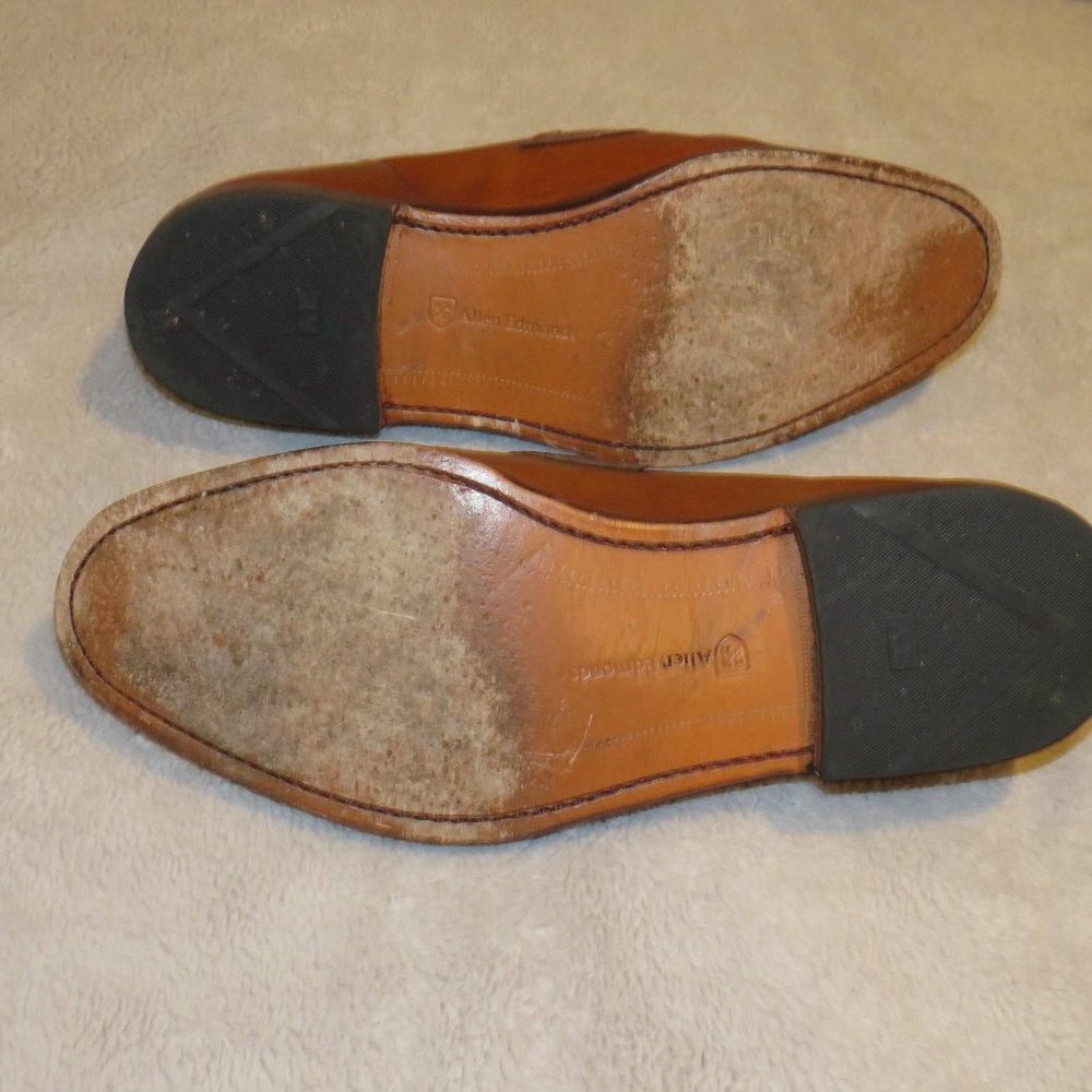 Allen Edmonds Lake Bluff Weave Loafers 8.5 EEE - Picture 8 of 11
